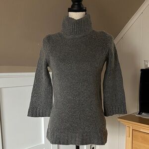 J. Crew Grey Turtleneck Sweater